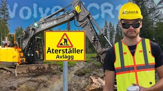 Återställer Ett Gammalt Avlägg  VOLVO ECR145 [upl. by Imis]