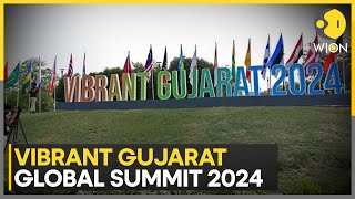 Vibrant Gujarat 2024 Over 100000 registrations for the summit 3kmlong roadshow in Ahmedabad [upl. by Negris]