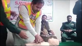 Training of Probationers on CPR at Sessions Court Gujranwala [upl. by Ten]