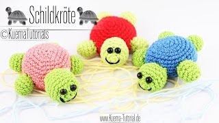 Amigurumi Schildkröte  Turtle Häkelanleitung  Anfänger [upl. by Goran]