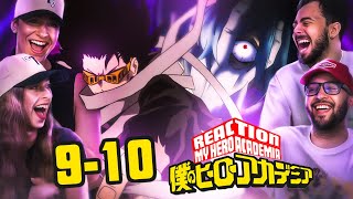 My Hero Academia 1x9 amp 1x10 First Time Reaction [upl. by Melone]