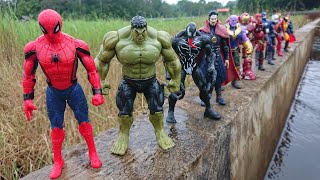 Avengers Superhero Story Marvels SpiderMan 2 Hulk Iron Man Captain America Venom [upl. by Warenne267]