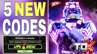 TOXICNATOR🔥 TOWER DEFENSE X CODES 2024  ROBLOX TOWER DEFENSE X CODES  TDX CODES 2024 [upl. by Dj]