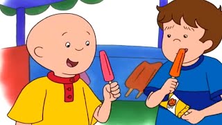 Caillou Visits an Ice Cream Truck  Caillou Cartoon [upl. by Ainival202]