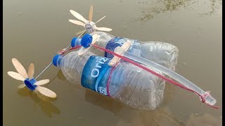 Make Automatic Boat From Bottles  Make Bottles from Boat Life hack [upl. by Hurley200]