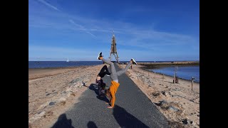 Cuxhaven im April 2022 eine wunderschöne Stadt an der Nordsee [upl. by Naegem]