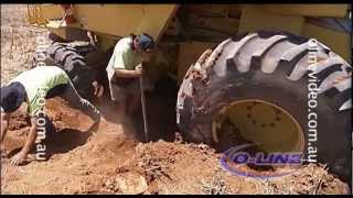 Bogged Header in Mallee quotslopquot [upl. by Enovad987]