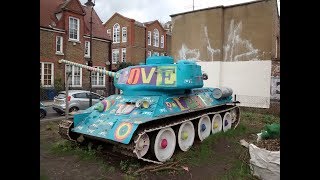 The London T34 Protest Tank [upl. by Aibun]