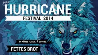 Fettes Brot  Emanuela LiveHurricane Festival 2014 [upl. by Oal42]