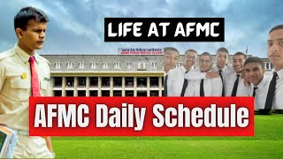 AFMC Daily Schedule  Life at AFMC [upl. by Ennirak]