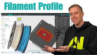 How to Create Custom Filament Profile in Orca Slicer [upl. by Ileray962]