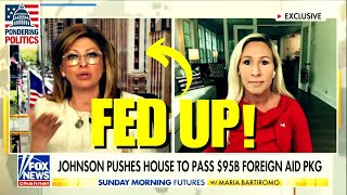 Marjorie Greene SHUT DOWN on LIVE TV by Fed Up Fox News Host [upl. by Lekcim]