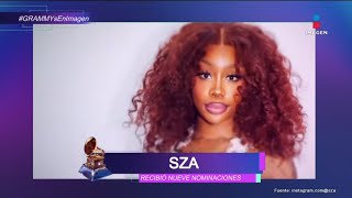 SZA es la artista MÁS NOMINADA para los Grammy Awards ® 2024 [upl. by Ssac]