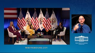 Vice President Harris Participates in a Moderated Conversation on Climate [upl. by Ykcul]