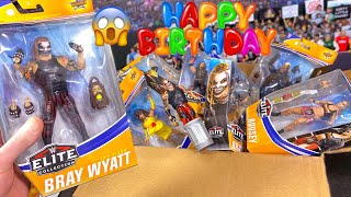 WWE ELITE 77 BIRTHDAY FIGURE UNBOXING THE FIEND BRAY WYATT [upl. by Nalhsa]