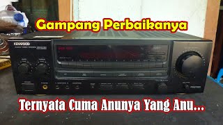 Servis Kenwood AV Stereo Receiver KRV8060 Rusak Stanby [upl. by Etnod308]