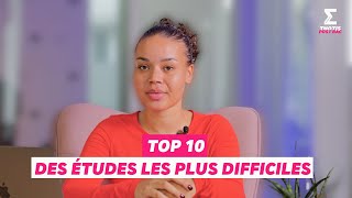 TOP 10 des études les plus difficiles [upl. by Orecic]