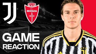 LAST GAME JUVENTUS vs MONZA  POST GAME REACTION [upl. by Natsirhc]