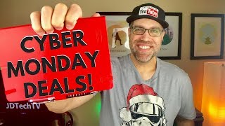 BEST BLACK FRIDAYCYBER MONDAY TECH DEALS  2017 [upl. by Ehtylb685]