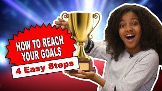 How To Set Goals 4 Easy Steps [upl. by Lleinad]