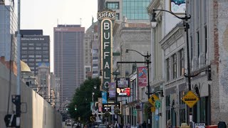 Theres nothing like live theater Curtain Up brings hundreds to Buffalos Theatre District [upl. by Eeleimaj698]