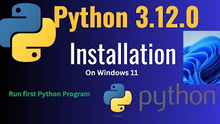 How to install Python 312 on Windows 11 [upl. by Gonnella]