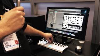 Arturia BeatStep Demonstration NAMM 2014 [upl. by Okoy]