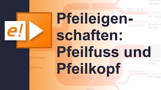 Eigenschaften der SankeyPfeile 1 Abgerundet Pfeilkopf Pfeilfuß [upl. by Jelks]