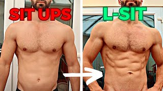 THIS Move Built My 6 PACK  LSit Guide With Progressions [upl. by Notneuq873]