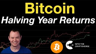 Bitcoin Halving Year Returns [upl. by Nitsej]