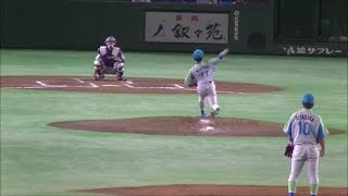 ＜ドラフト2018 西武ライオンズ6位指名＞セガサミー 森脇 亮介 投手（塔南高→日本大学）：都市対抗野球2018準決勝 [upl. by Anayd]