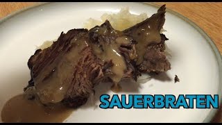 Sauerbraten German Pickled Beef [upl. by Llecram981]