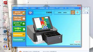Application 0201  logiciel gestion de caisse simple avec windev [upl. by Adnovay]