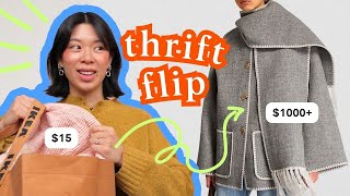 THRIFT FLIP a 15 blanket into 1000  WITHWENDY [upl. by Nhguavahs614]