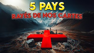 5 PAYS RAYÉS DE NOS CARTES ❌​ [upl. by Fannie]