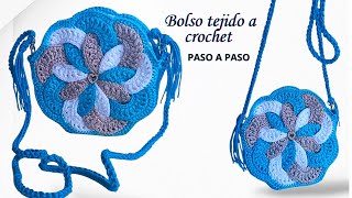 ❤ HERMOSO❤ monedero bolso tejido a CROCHET paso a paso  cartera tejida a crochet [upl. by Lion]