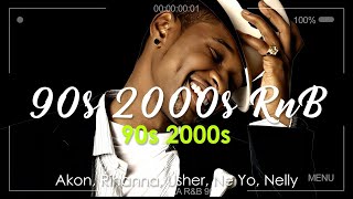 Best of RampB Classics 90s amp 2000s  Old School RampB Music Ever 🎶 Akon Rihanna Usher Ne Yo Nelly [upl. by Atteram]