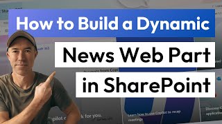 Build a SharePoint Dynamic News Web Part [upl. by Yunick]