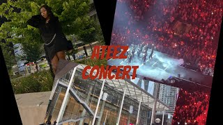 ATEEZ Concert in Toronto Vlog [upl. by Oiratno]