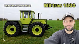 Vorstellung MB trac 1600 Mit Fliegl EHR  ele Steuergeräte  tractorbook Vlog 20 [upl. by Lampert]