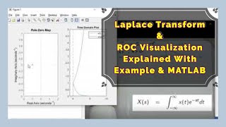 Laplace Transform amp Visualization of ROC Explained With Example amp MATLAB  31c [upl. by Tdnaltroc]