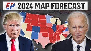 Biden vs Trump REMATCH I 2024 Presidential Election Map Projection [upl. by Macy822]