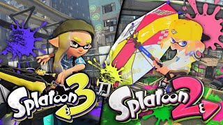 Which Splatoon Game Had BETTER New Weapons [upl. by Anoet442]