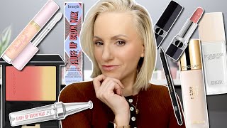 TESTING HOT NEW MAKEUP  Dior Charlotte Tilbury Too Faced Benefit amp More [upl. by Nylkcaj]