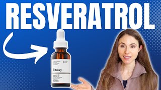 RESVERATROL FOR ANTIAGING SKIN CARE 😍 DERMATOLOGIST DrDrayzday [upl. by Aihsit]