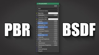 Blender 28 How to use PBR textures with principled bsdf CyclesEevee [upl. by Cate]