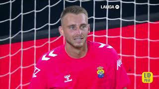 HIGHLIGHTS ¡Las MEJORES PARADAS de Jasper CILLESSEN en octubre  UD Las Palmas [upl. by Koorb]