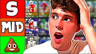 BEST PLAYERS TIER LIST COLLEGE FOOTBALL 25 ULTIMATE TEAM [upl. by Iggy]