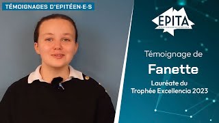 Témoignage de Fanette  Lauréate du Trophée Excellencia 2023 [upl. by Hait]