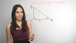 Trigonometry Solving Right Triangles How NancyPi [upl. by Merritt233]